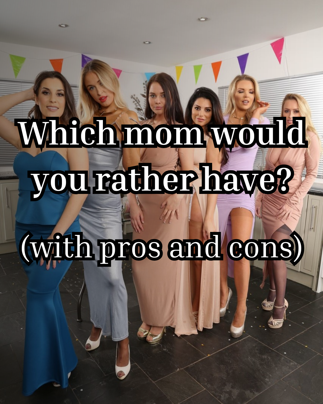 Which Mom would you rather have? | Incest Captions